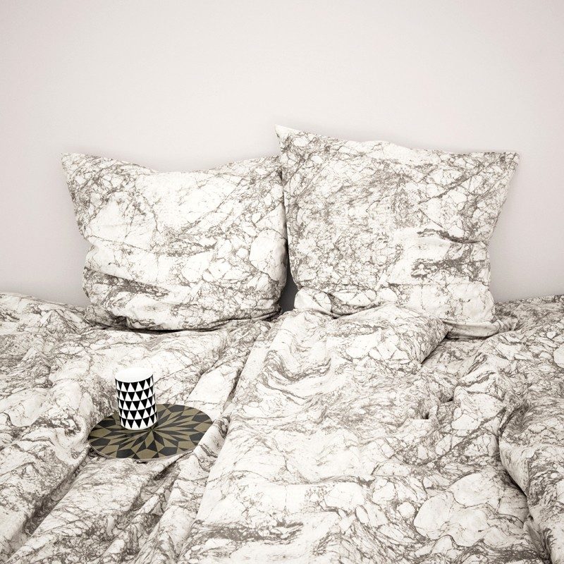 Housse de couette marbre par Ferm Living