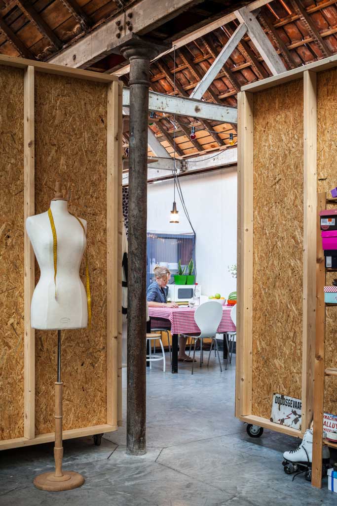 Usine transformée en loft