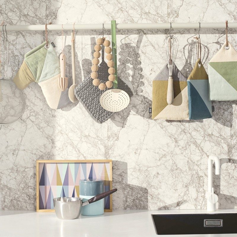 Papier peint marbre Ferm Living