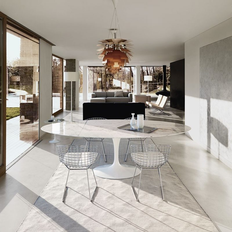 Table Tulip Saarinen en marbre