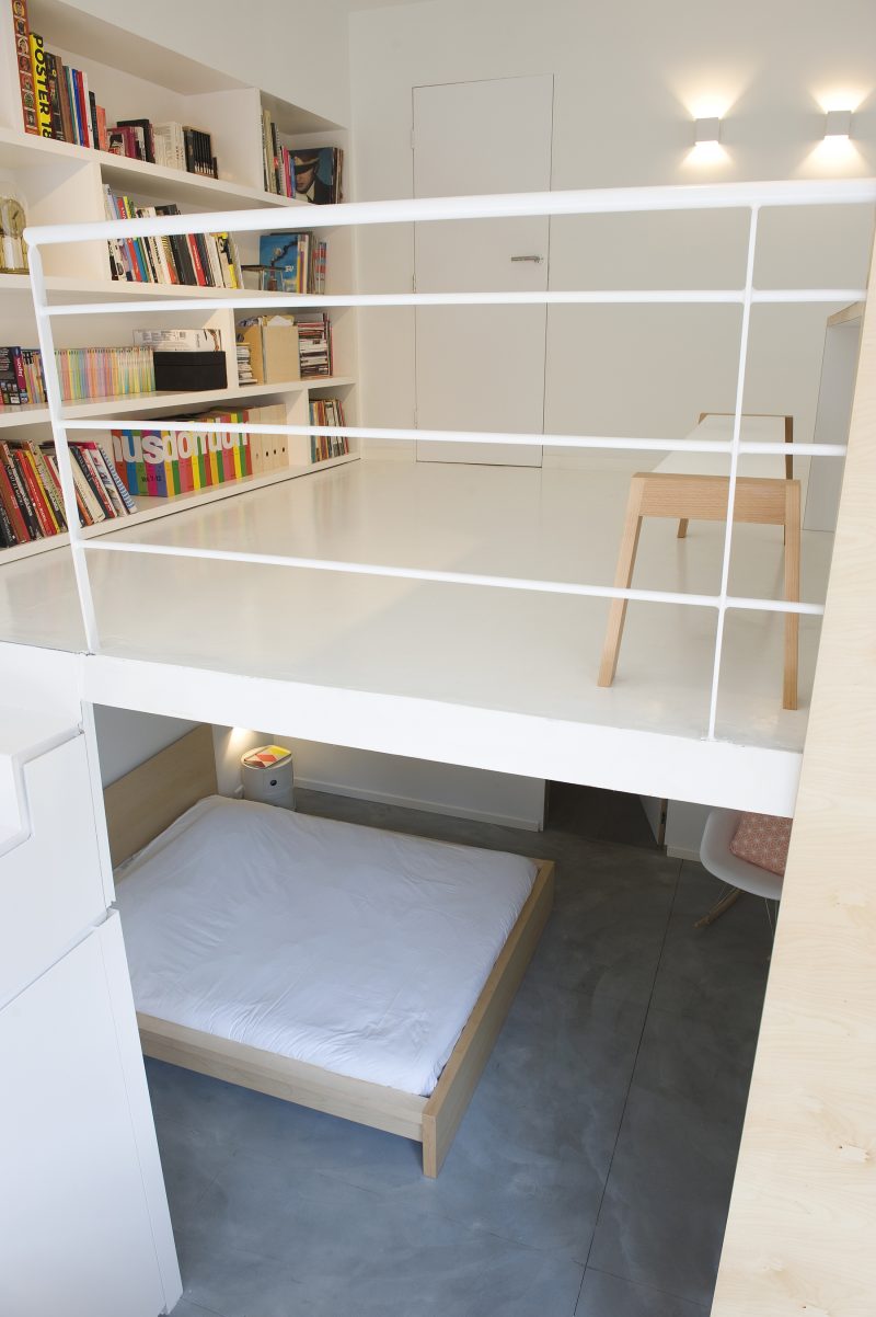 Mezzanine blanche