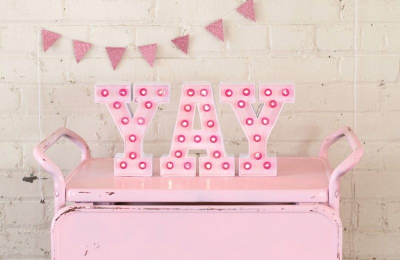 Lettre DIY à personnaliser