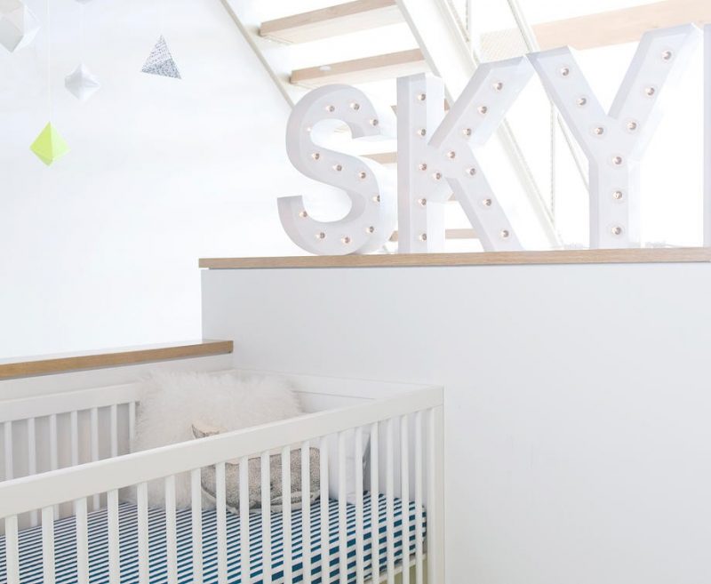 Déco lettre chambre d'enfant
