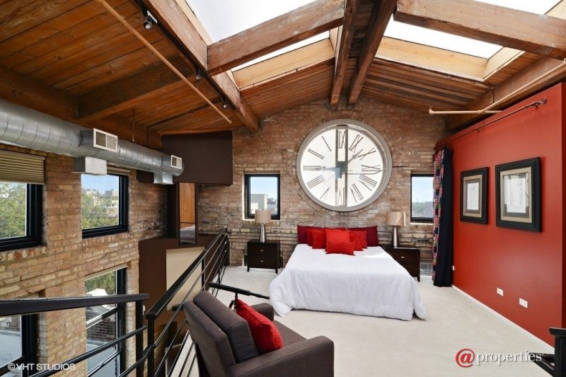 Loft dans une tour horloge à Chicago