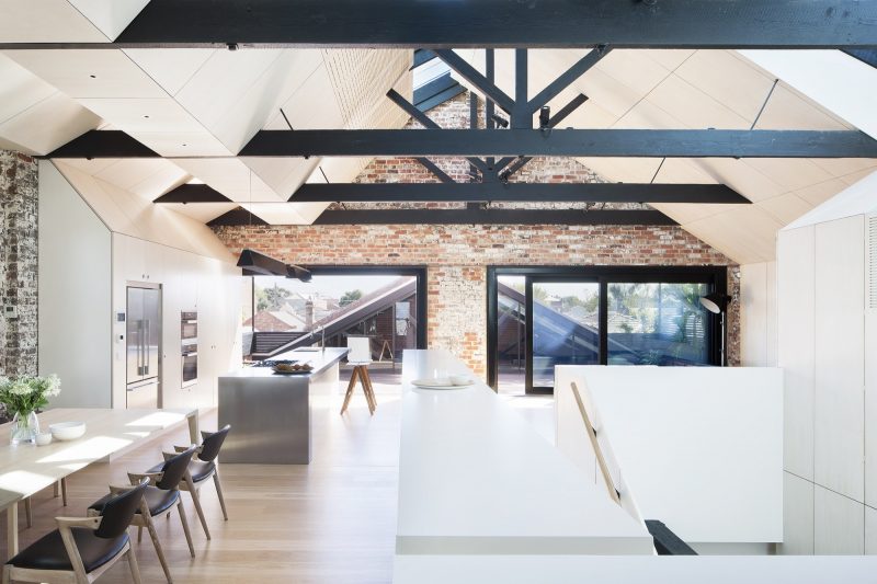 Loft dans un ancien entrepôt en briques
