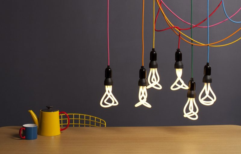 Suspension et ampoule Plumen