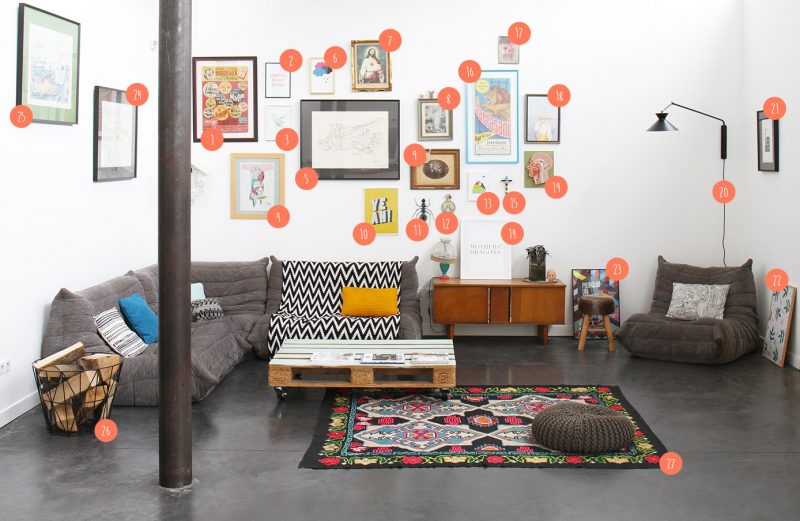30 idées déco pour habiller un mur