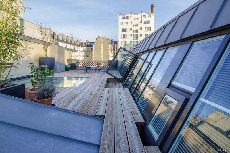 Loft avec terrasse de toit à Paris