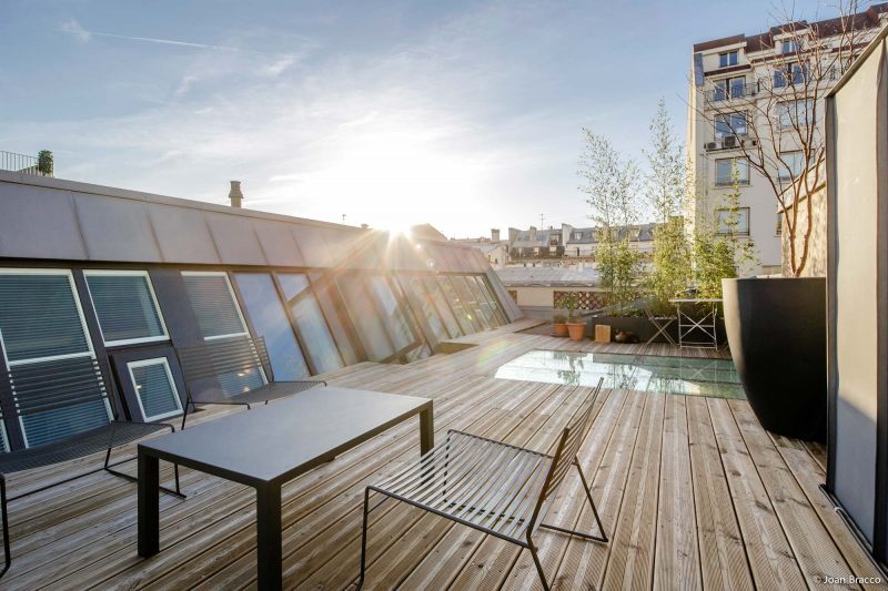 Loft avec terrasse de toit à Paris