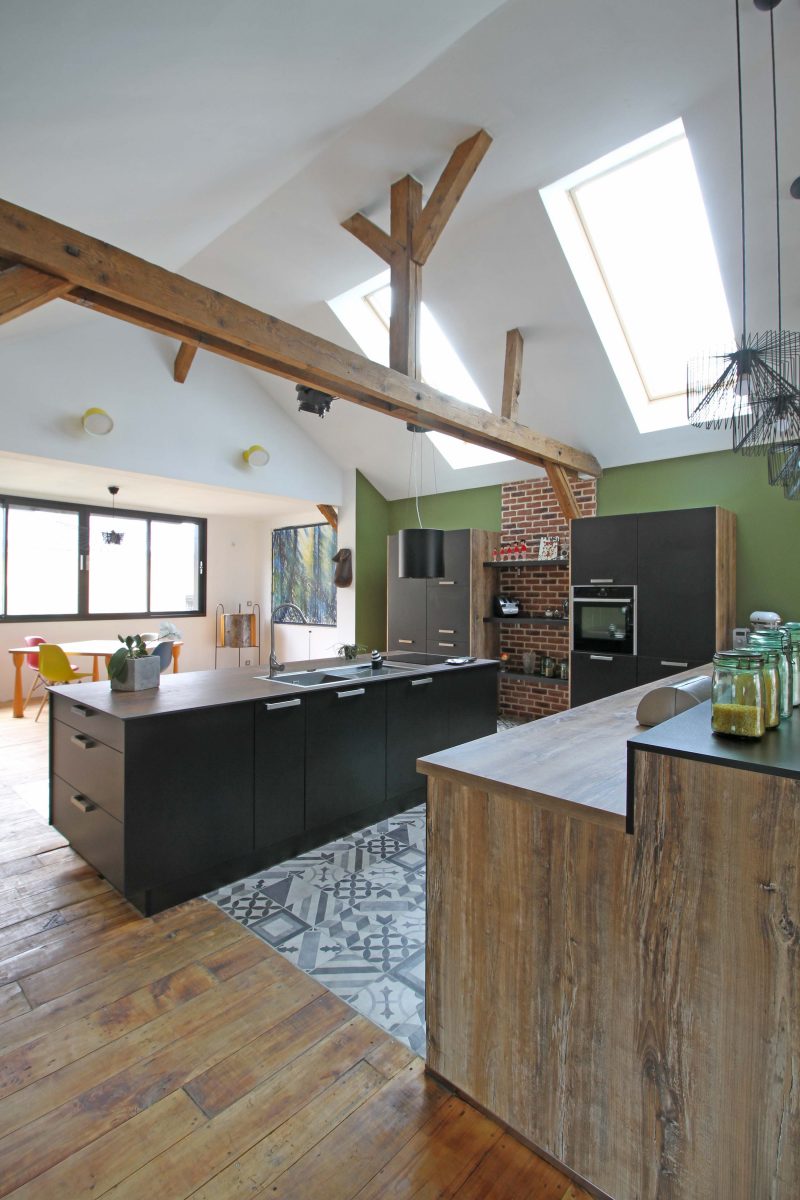 Cuisine Ixina dans un loft