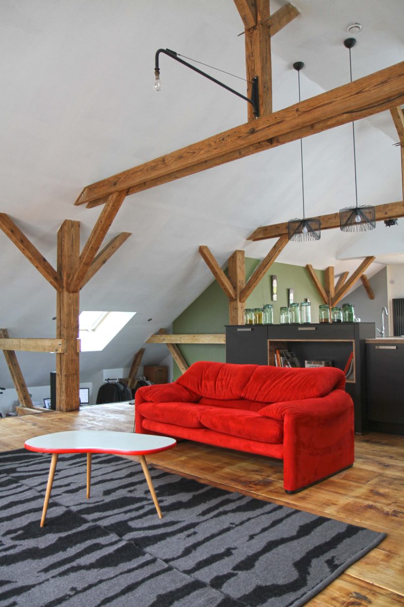 Loft au Mans dans un ancien hangar