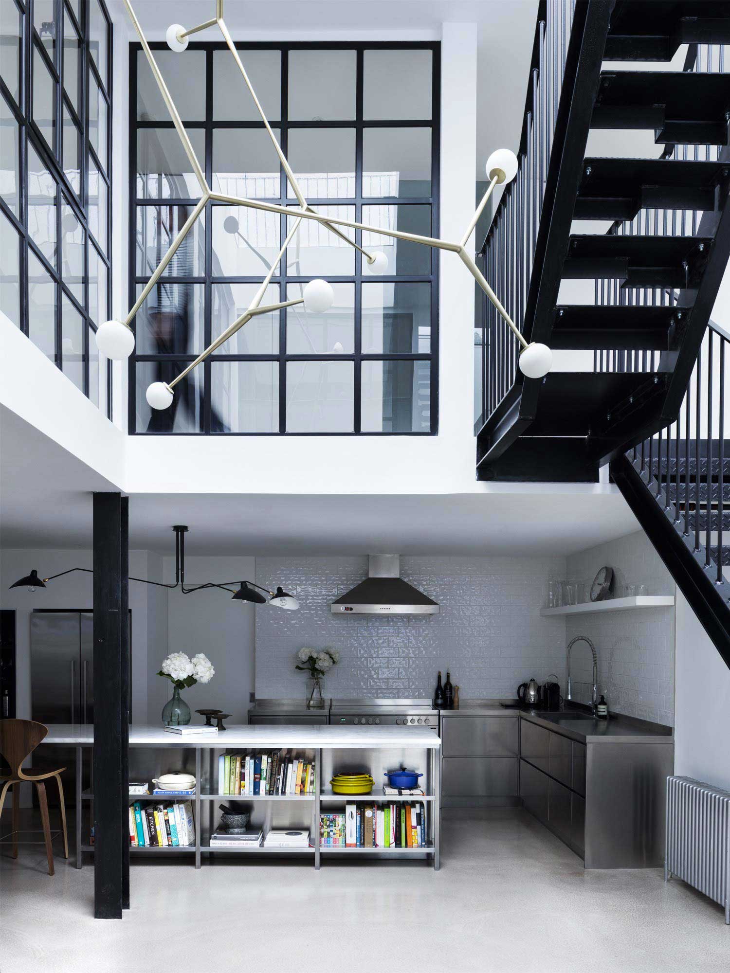 Loft dans une ancienne fabrique de vÃªtements Ã  Londres