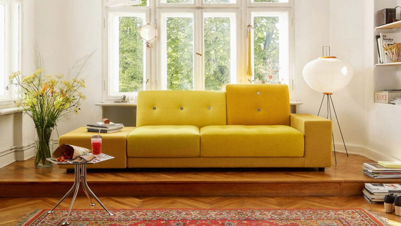 Canapé jaune : 26 idées déco pour le salon