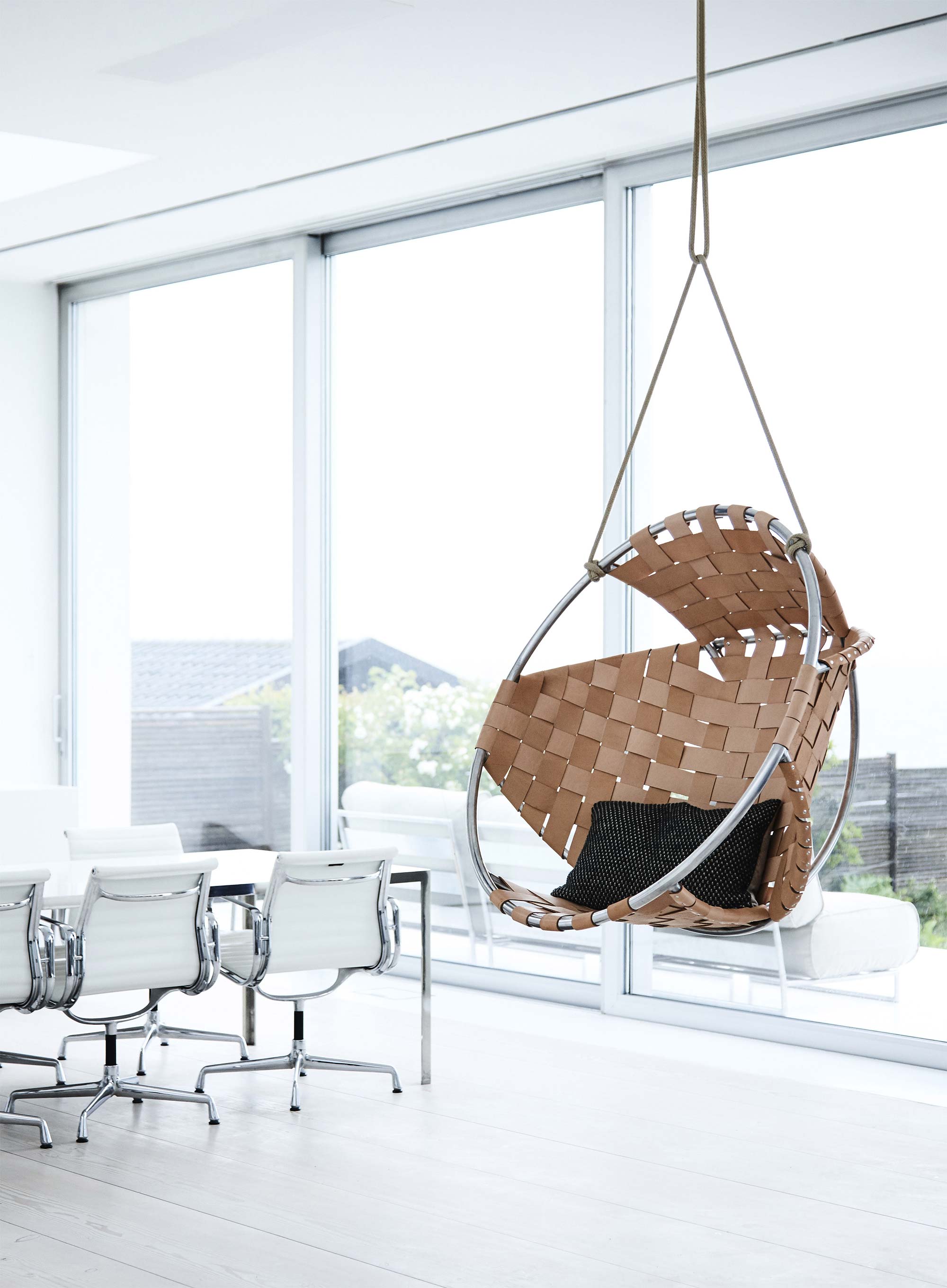 Fauteuil suspendu : 31 idées déco très perchées