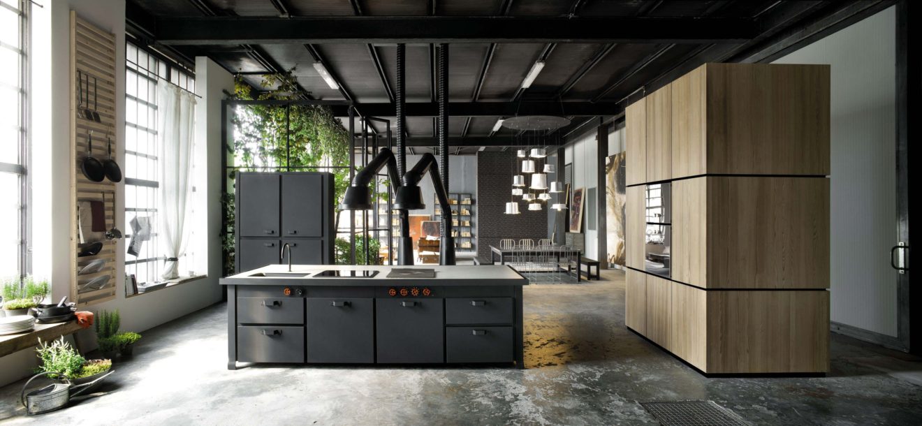 Cuisine industrielle : 21 idées déco de meubles style loft