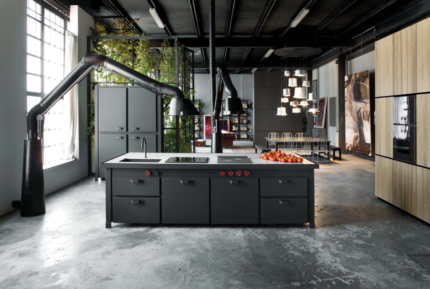 Cuisine industrielle : 21 idées déco de meubles style loft