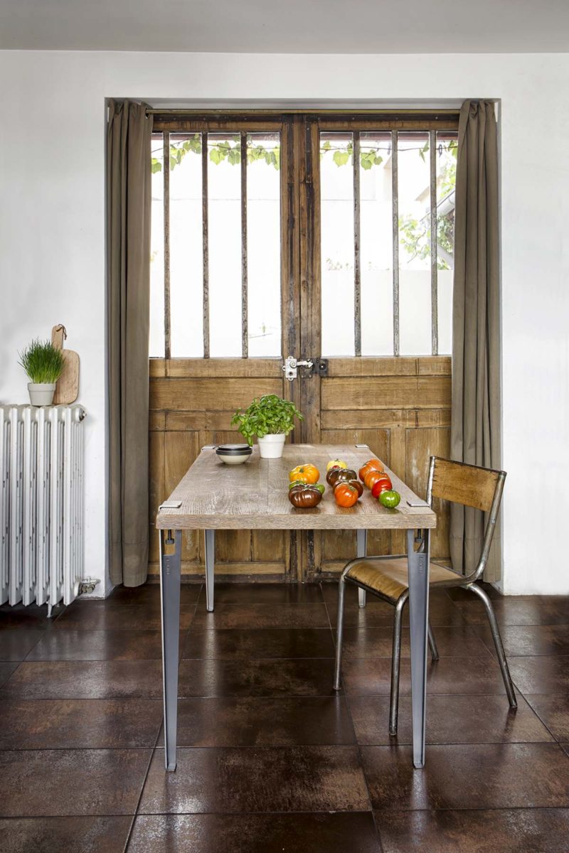 Pieds de table industrielles en acier