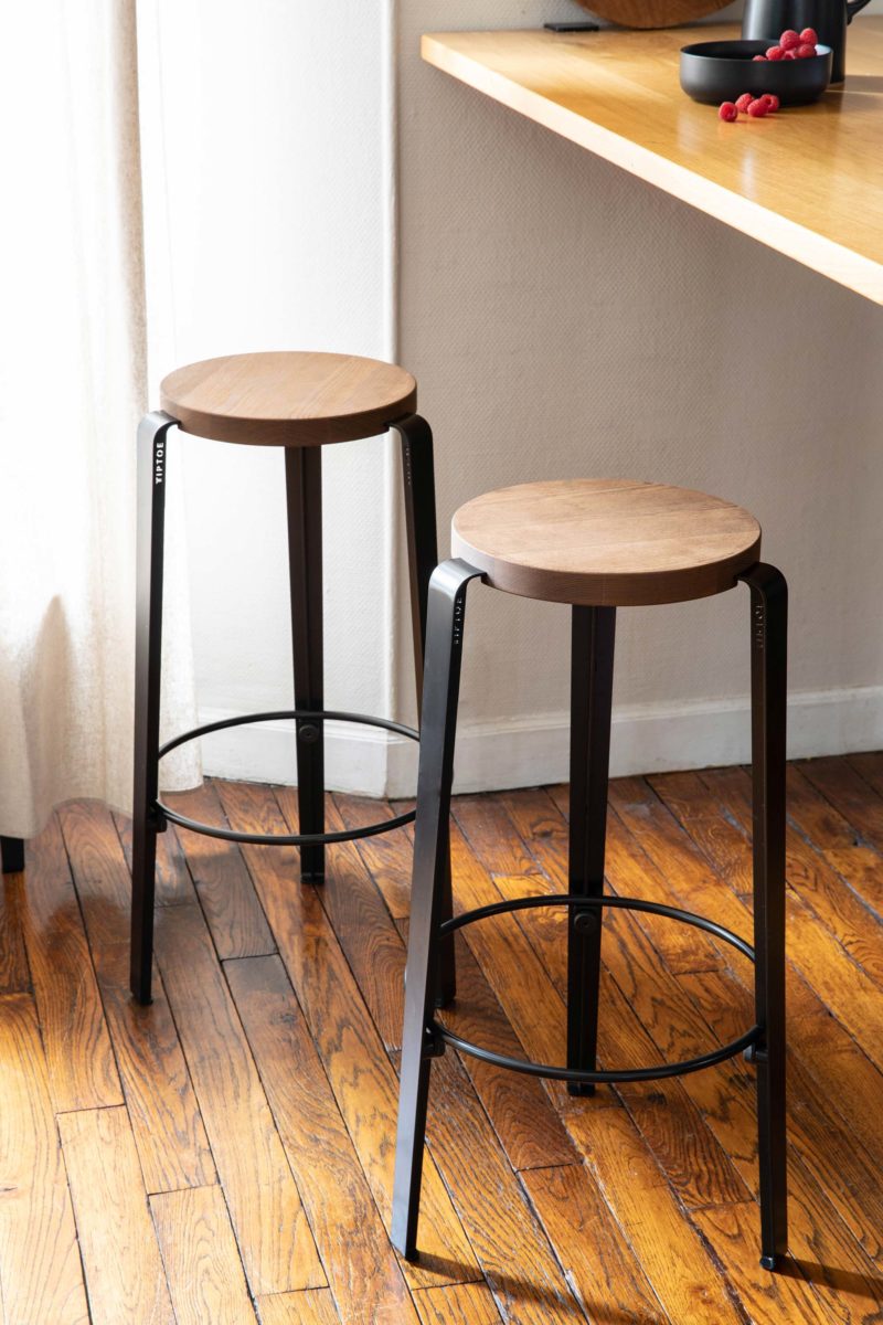 Tabouret De Bar Industriel 27 Idées Déco Pour La Cuisine