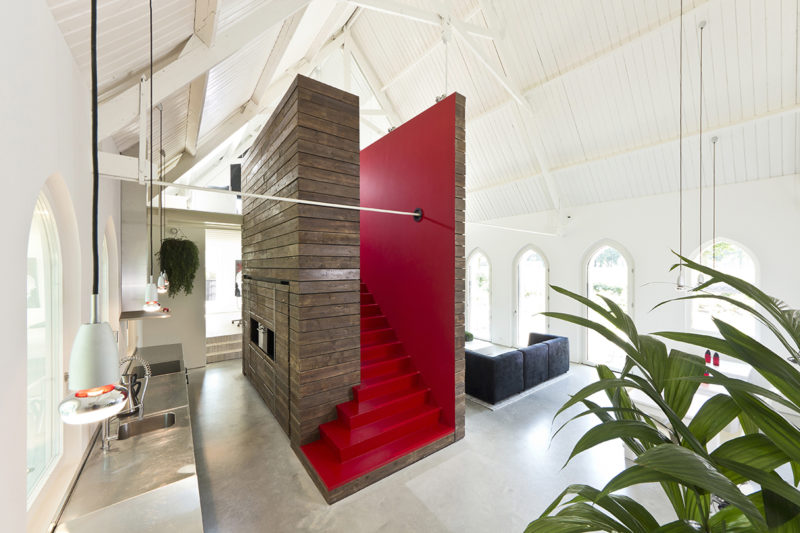 Église transformée en habitation