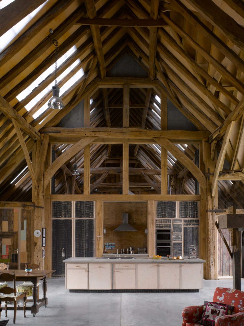 Une grange classée transformée en loft