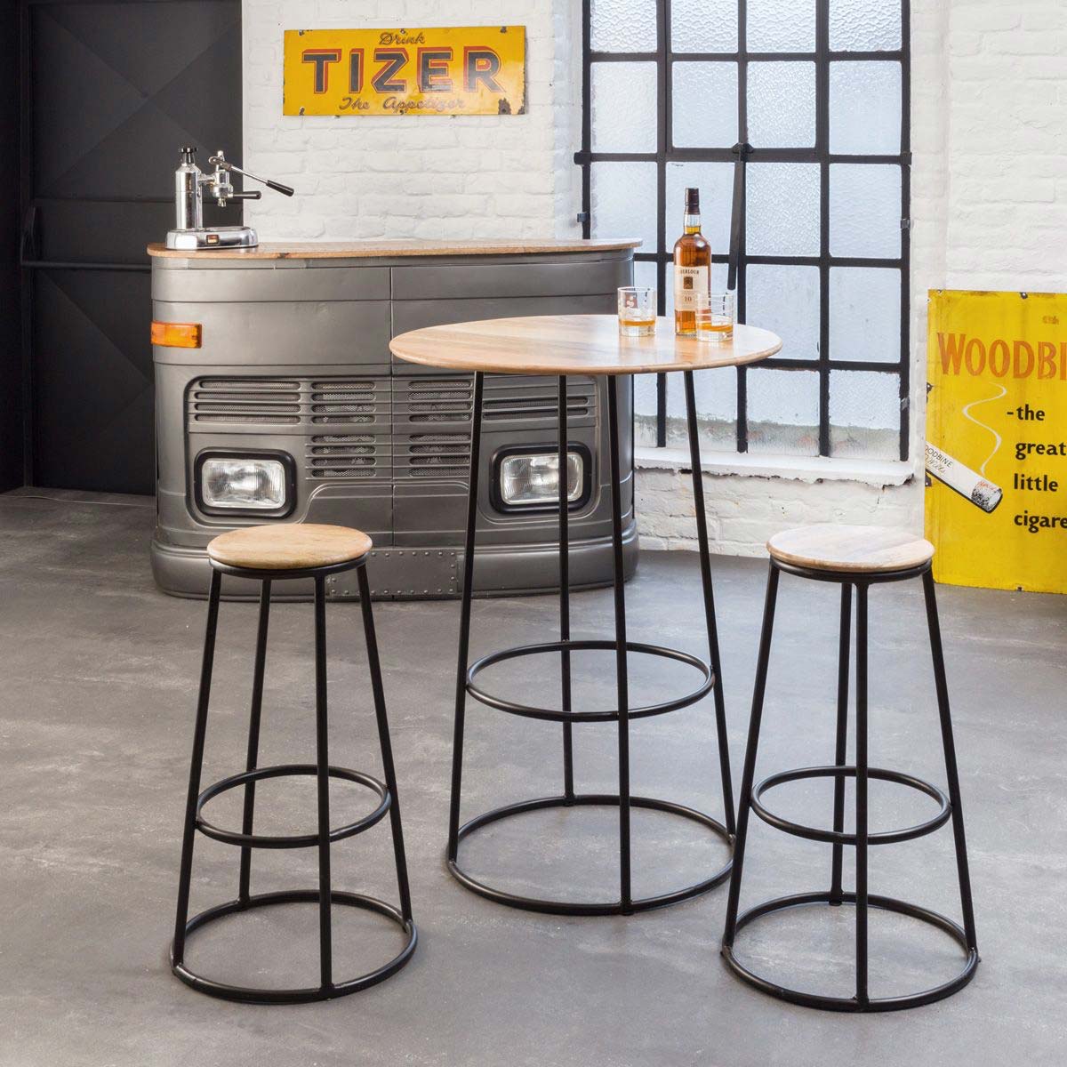Table mange debout : 18 modèles pour tabouret de bar haut