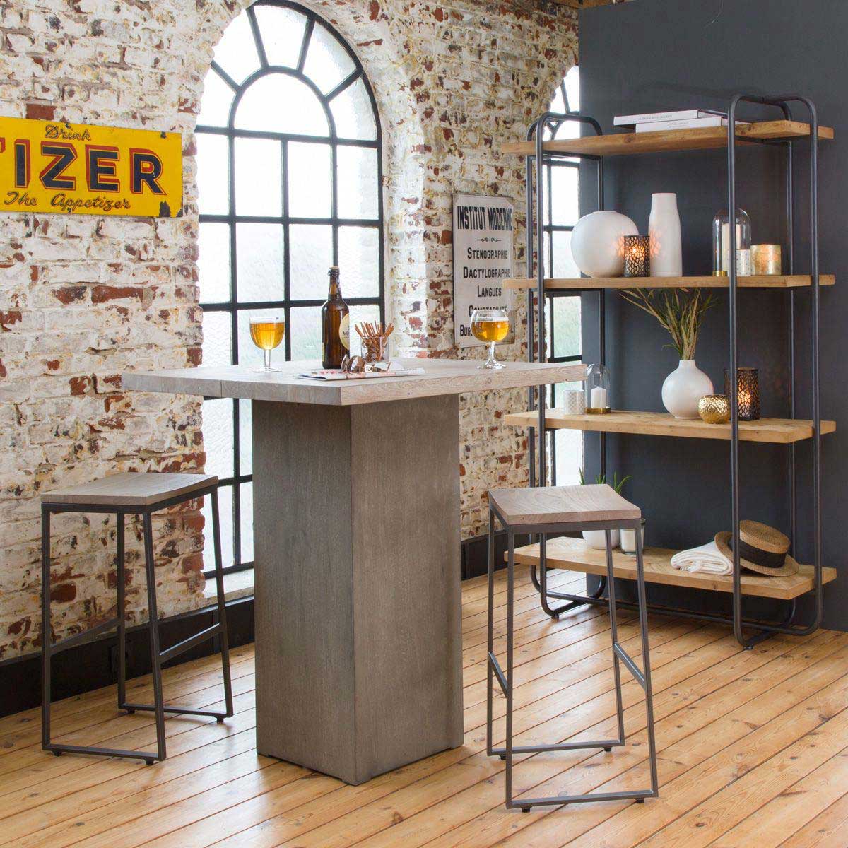 Table mange debout : 19 modèles pour tabouret de bar haut