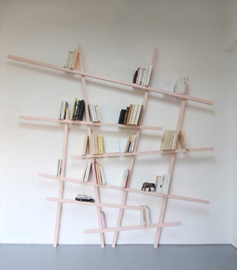 Bibliothèque originale pour ranger des livres