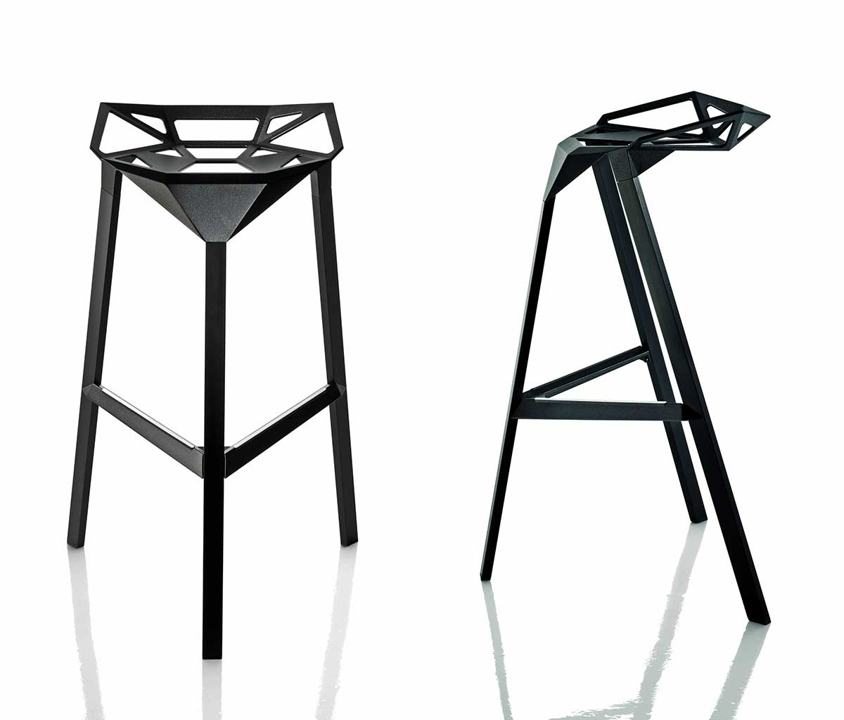 Tabouret de bar design futuriste