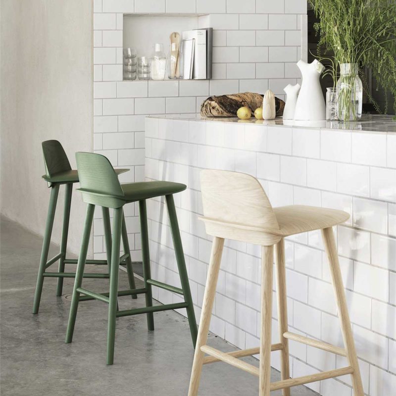 Tabouret de bar design pour déco scandinave