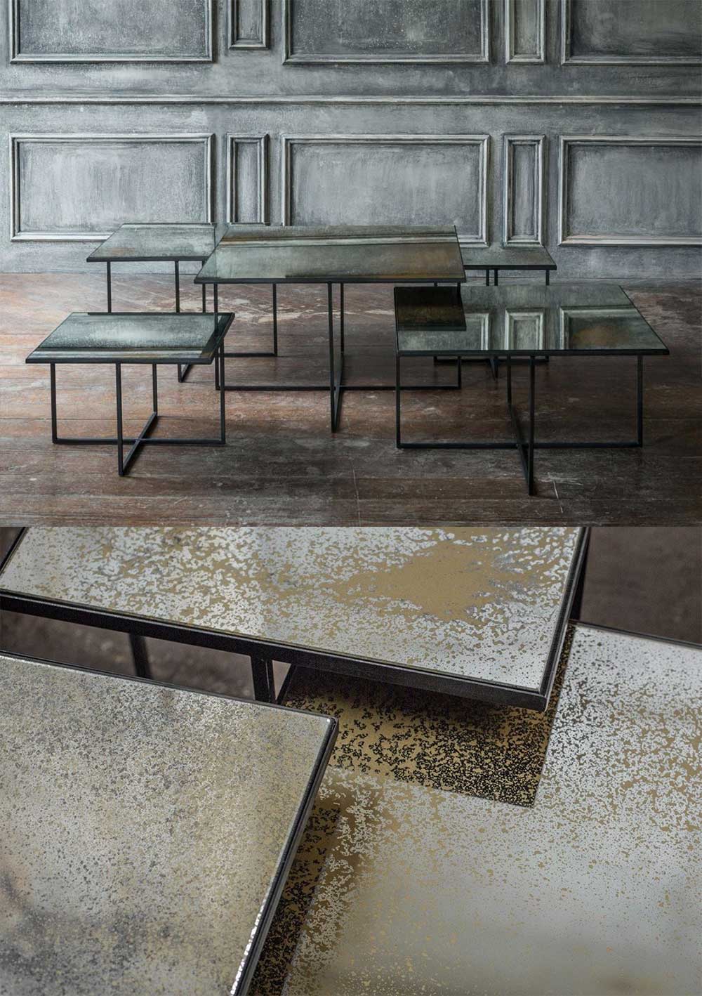 Table basse industrielle : 23 idées déco pour le salon