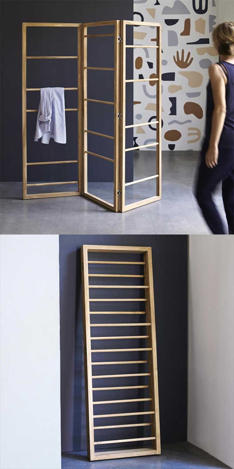 Paravent valet de chambre