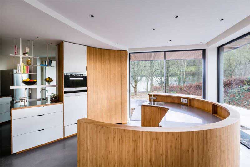 Cuisine contemporaine circulaire sur mesure