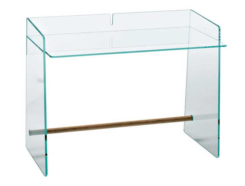 Bureau en verre au design original
