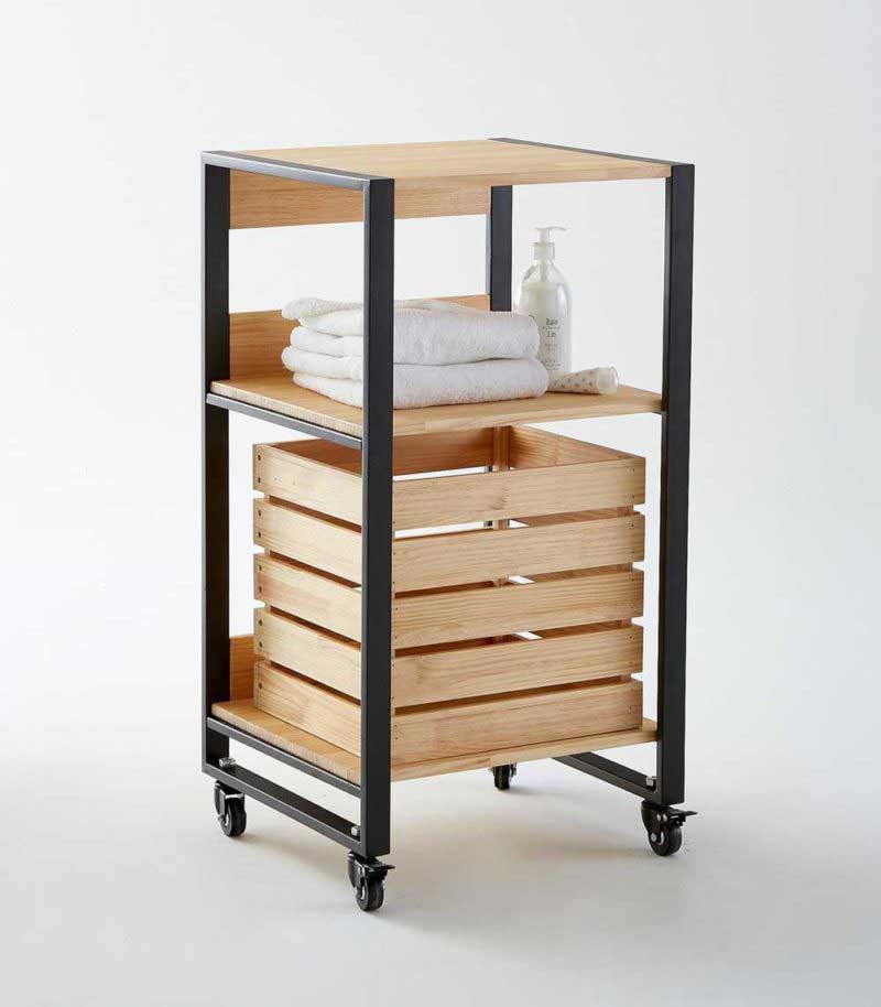 Étagère à roulettes pour la cuisine