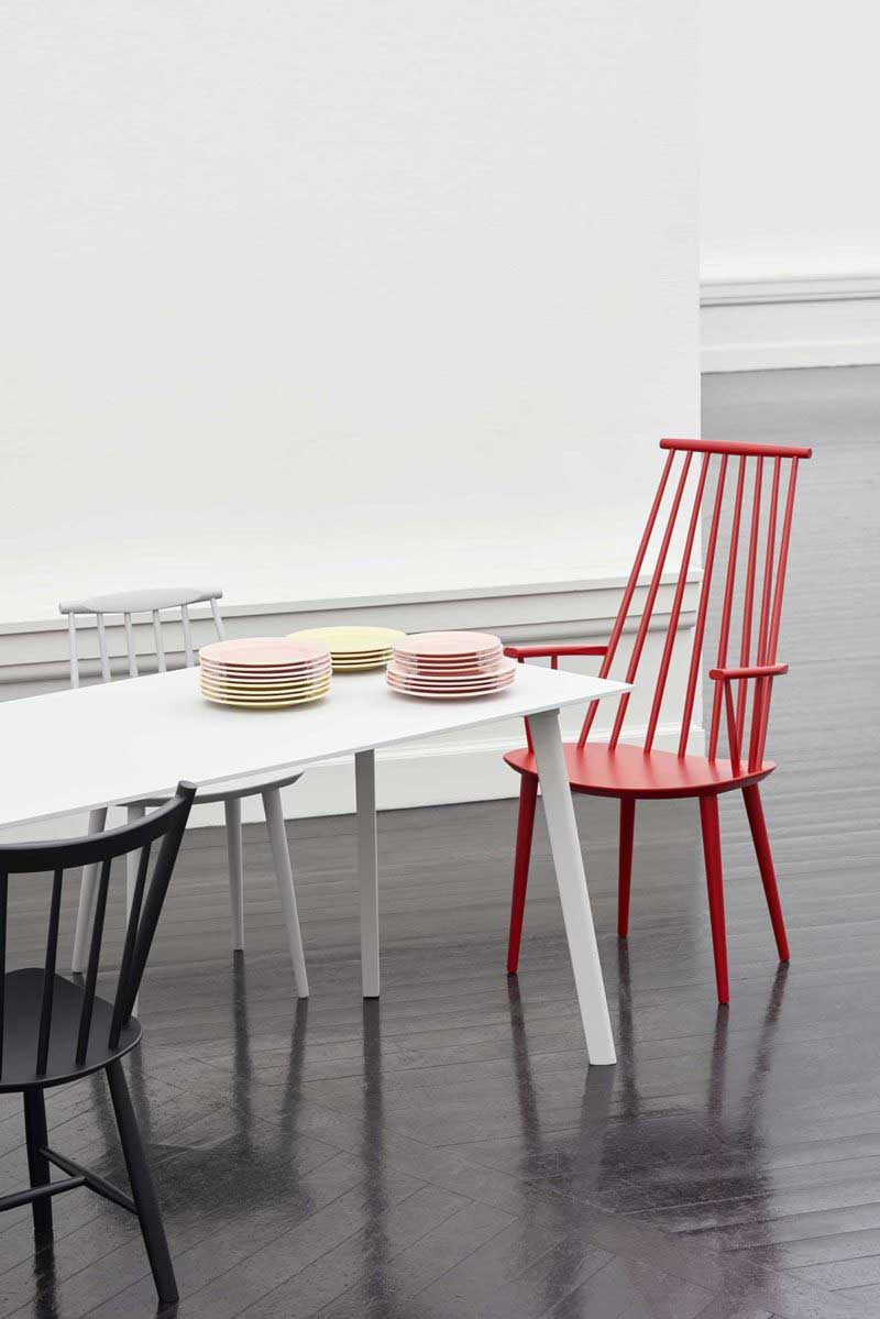 Fauteuil de table scandinave en bois