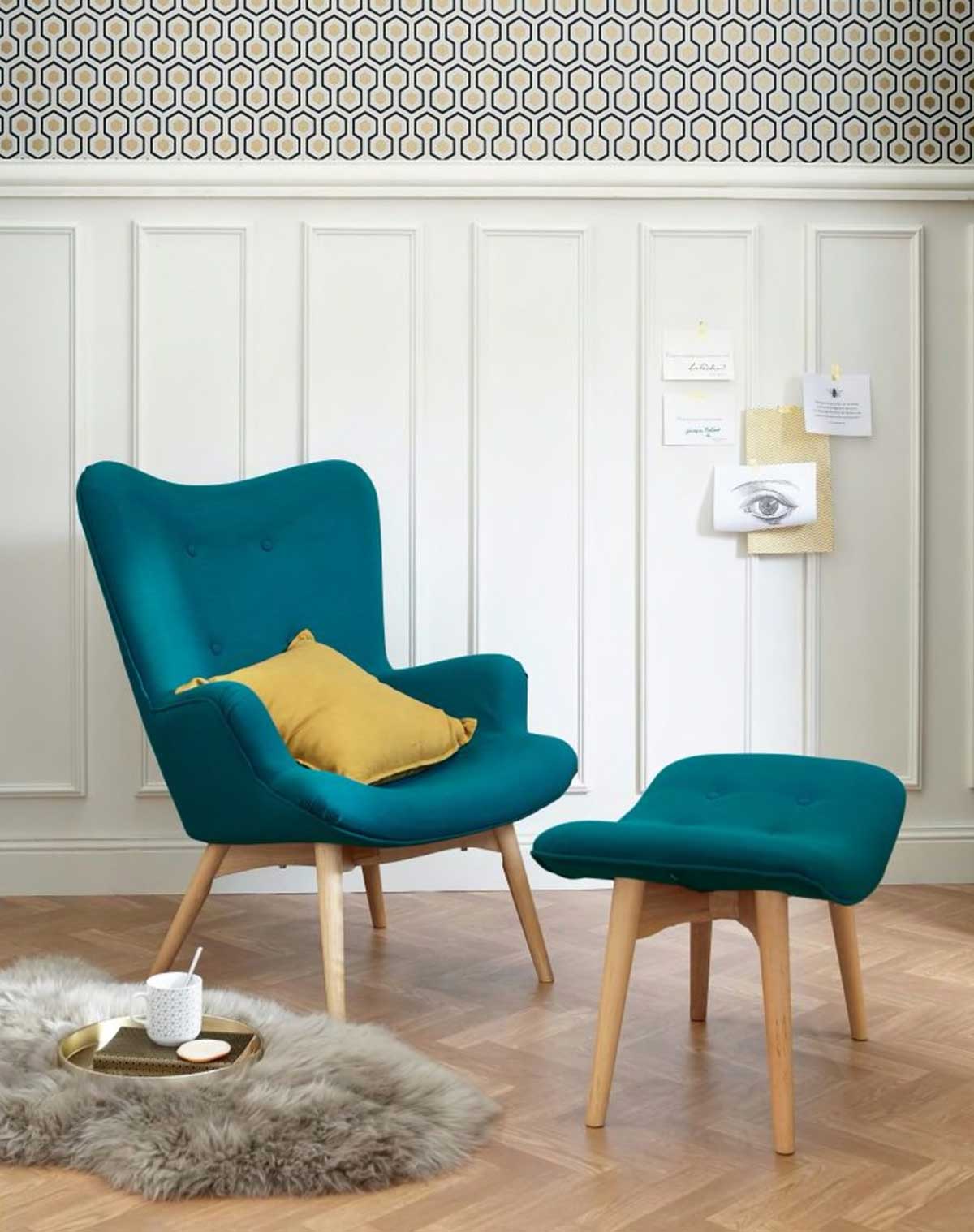 Fauteuil scandinave  21 modèles pour un salon nordique