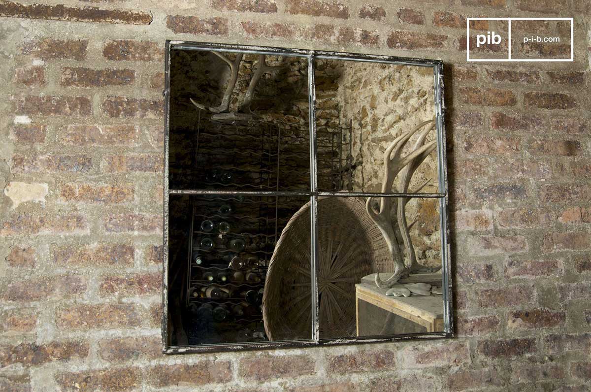 Miroir industriel : 20 modèles en métal style loft