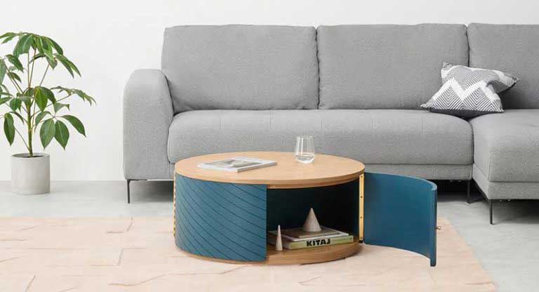 Table basse ronde : 22 idées déco pour le salon