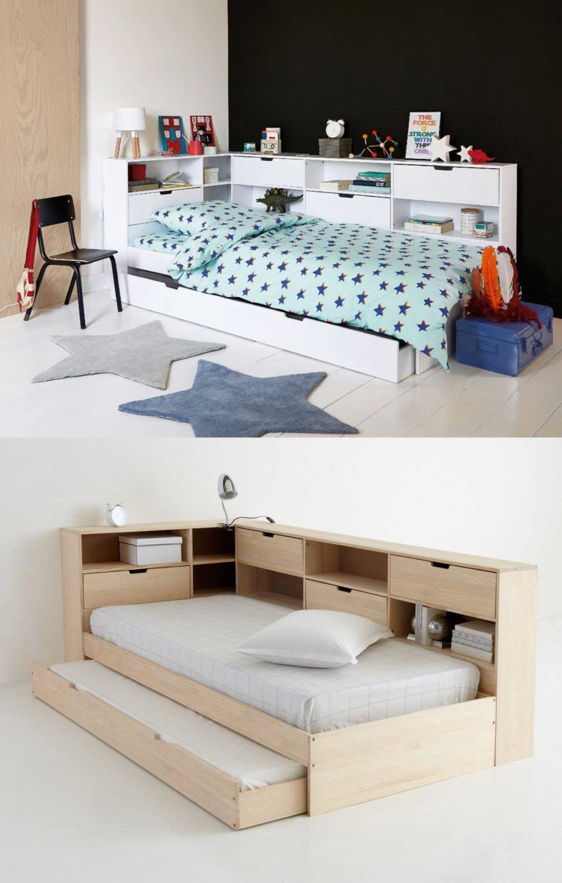 Meubles gain de place pour une petite chambre - Sélections shopping -  monpetitappart, aménagement et décoration pour petits espaces