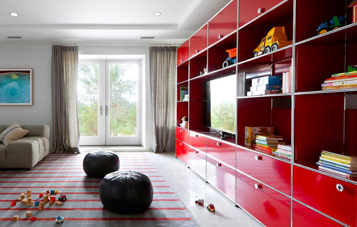 Meuble TV bibliothèque : 20 idées déco pour le salon