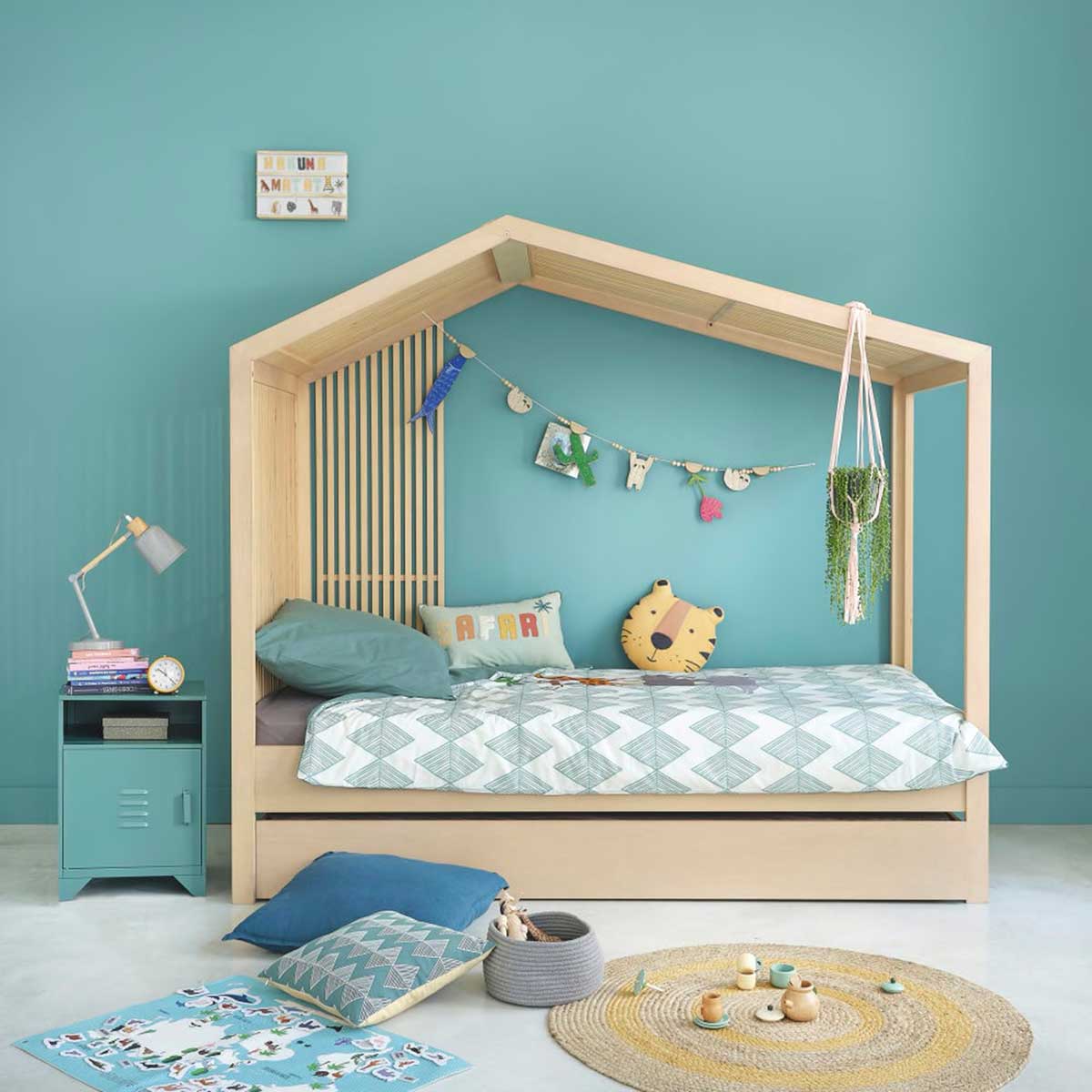 Lit cabane : 21 idées déco pour les enfants