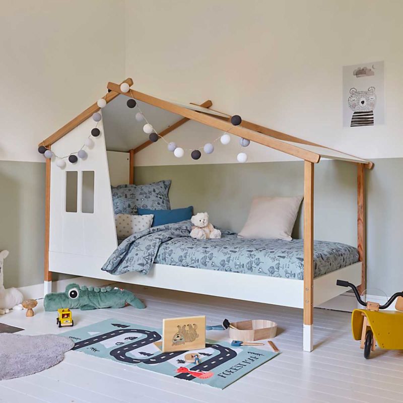 Lit pour enfant maisonnette 200x90