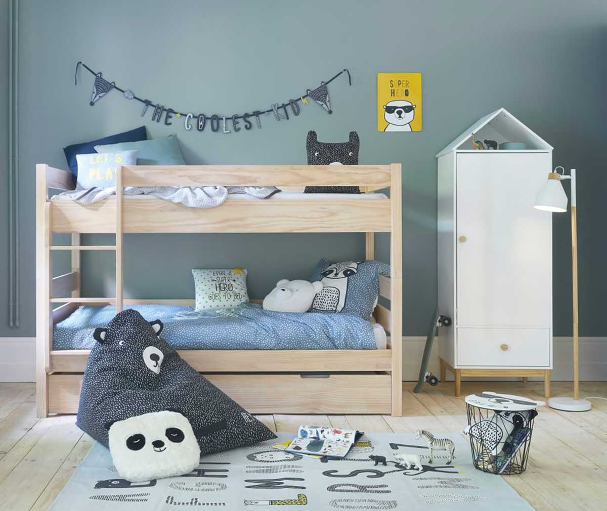 Lit superposé design : 17 idées une chambre d'enfant moderne