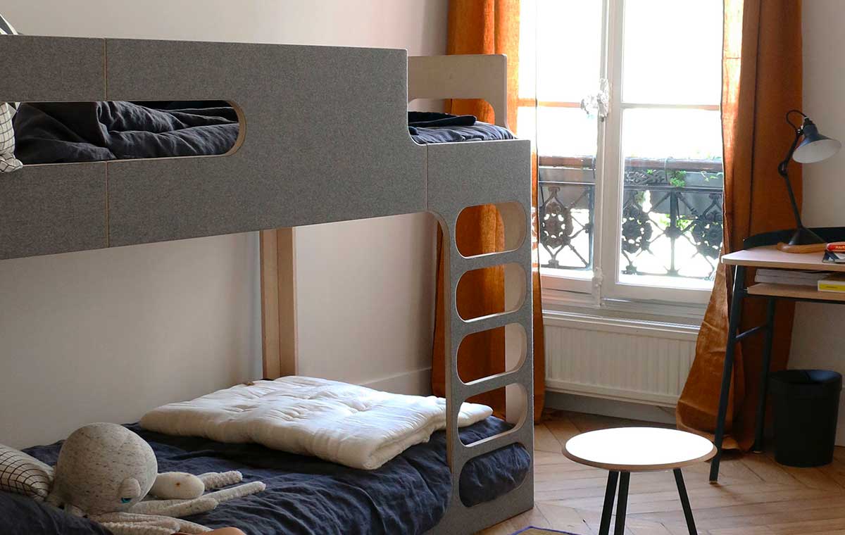 Lit superposé design : 17 idées une chambre d'enfant moderne