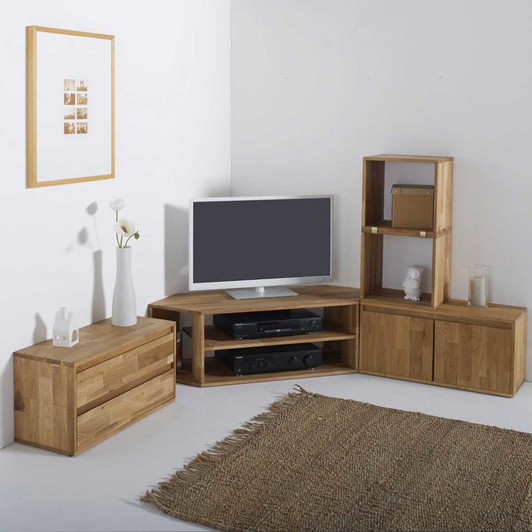 Meuble TV d'angle ALVA de Meubles Morel Fougères