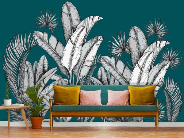 Papier peint jungle : 28 idées déco pour vos murs