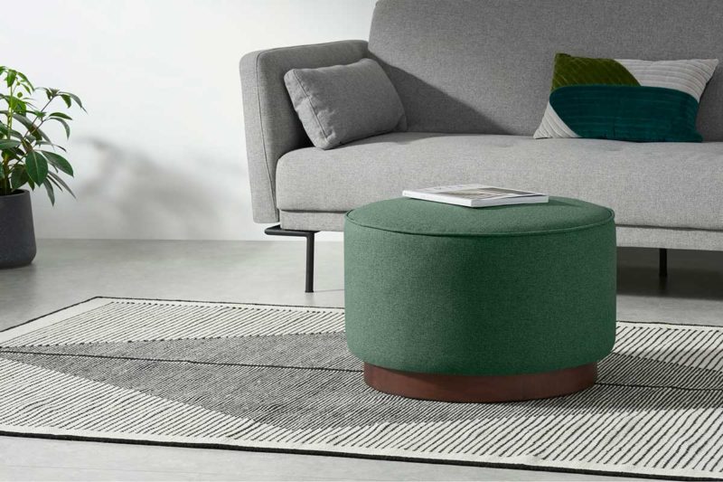 Pouf rond, pouf carré, pouf bar lounge, pouf déco, pouf tissu