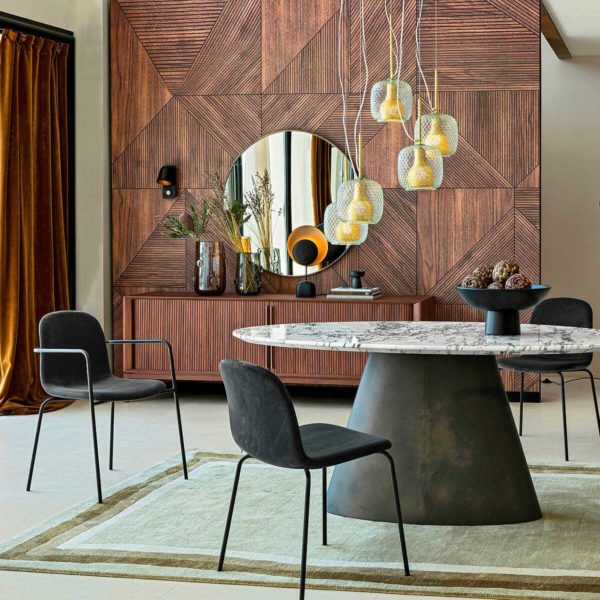 36  Marbre Table Top Multi Pierres Art Incrustation Artisanat