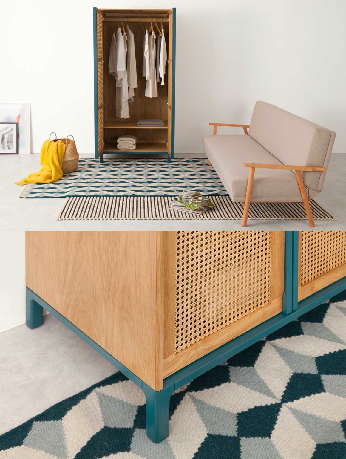 Armoire en cannage 14 idées déco pour une touche vintage