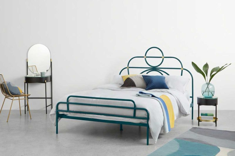 Lit au design esprit Art déco